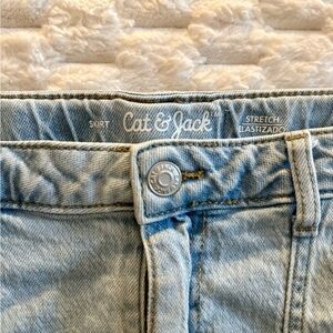 Cat & Jack Light Blue Women's Jean Skirt